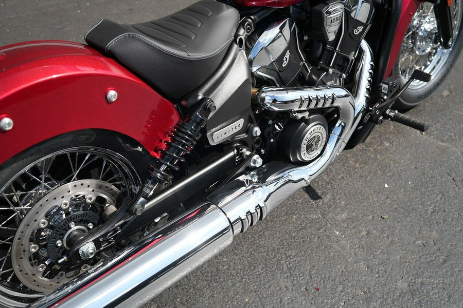 2026 Indian Motorcycle Scout Classic Sunset Red Metallic