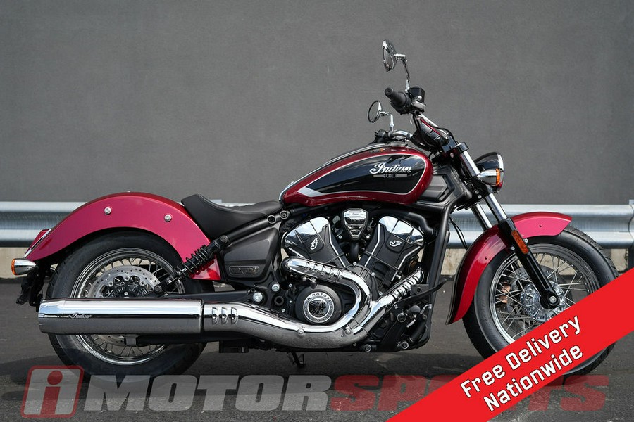 2026 Indian Motorcycle Scout Classic Sunset Red Metallic