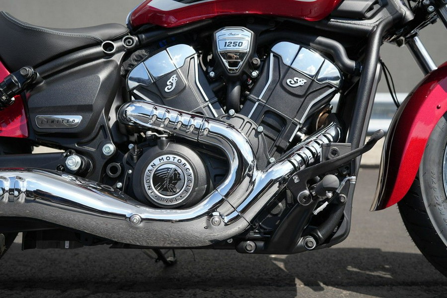 2026 Indian Motorcycle Scout Classic Sunset Red Metallic