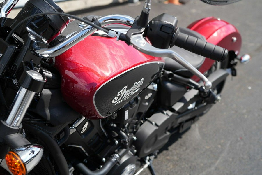 2026 Indian Motorcycle Scout Classic Sunset Red Metallic