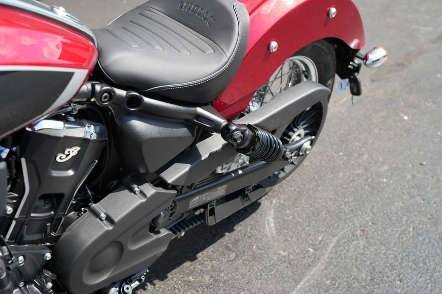 2026 Indian Motorcycle Scout Classic Sunset Red Metallic
