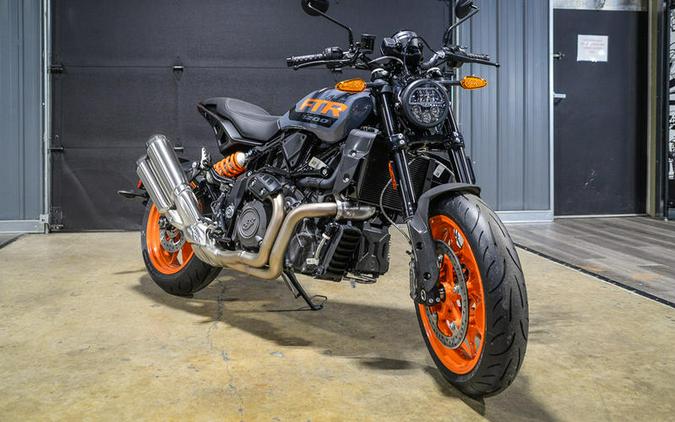 2023 Indian Motorcycle® FTR Stealth Gray/Orange Burst