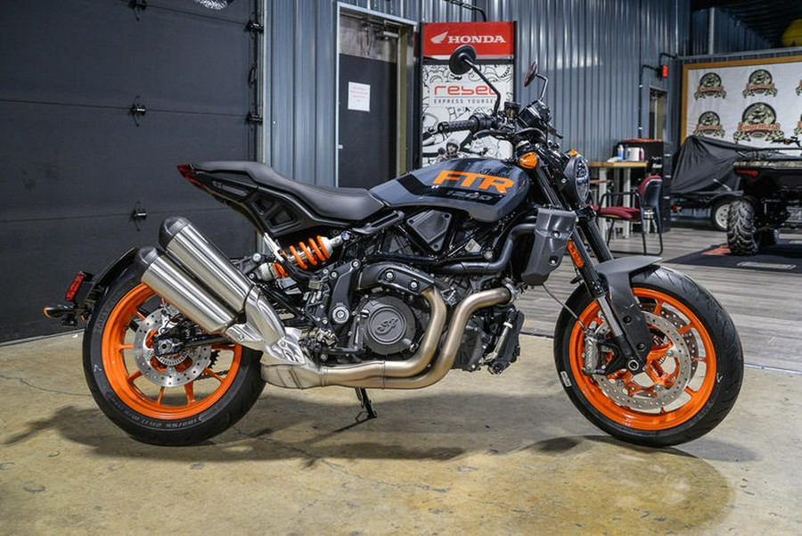 2023 Indian Motorcycle® FTR Stealth Gray/Orange Burst