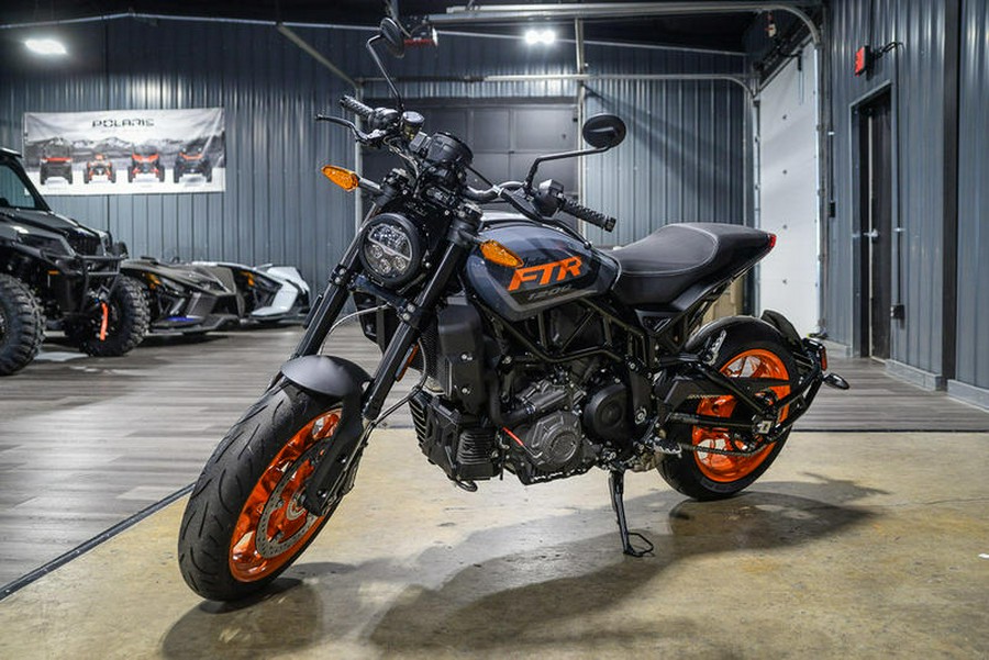 2023 Indian Motorcycle® FTR Stealth Gray/Orange Burst