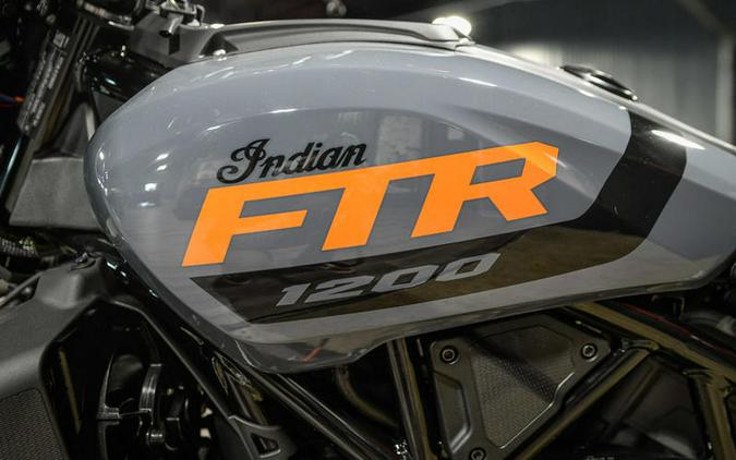 2023 Indian Motorcycle® FTR Stealth Gray/Orange Burst