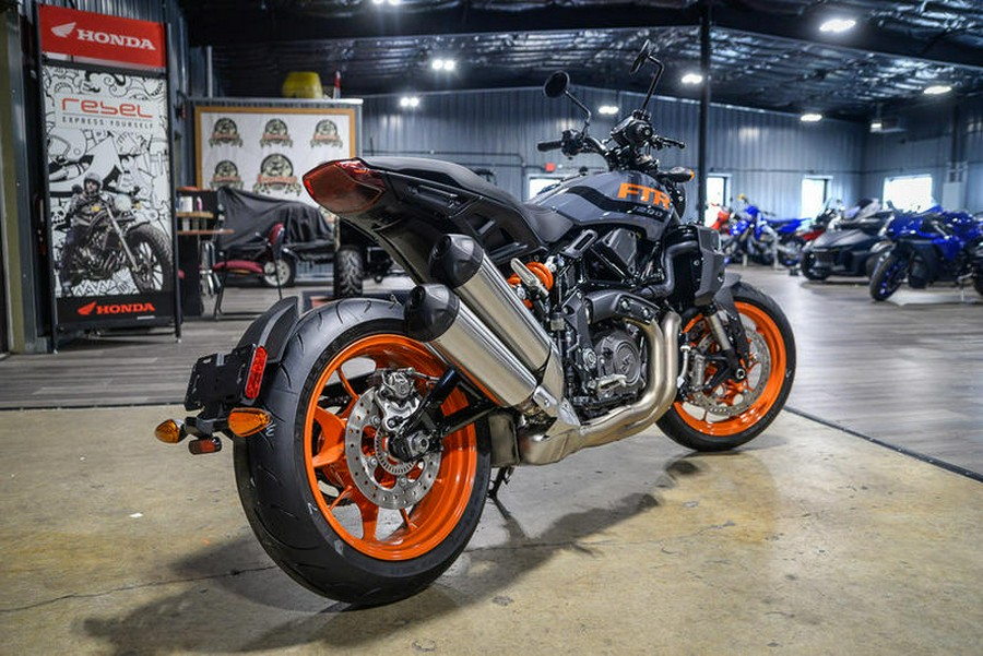 2023 Indian Motorcycle® FTR Stealth Gray/Orange Burst