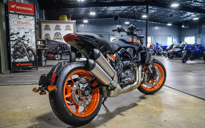 2023 Indian Motorcycle® FTR Stealth Gray/Orange Burst