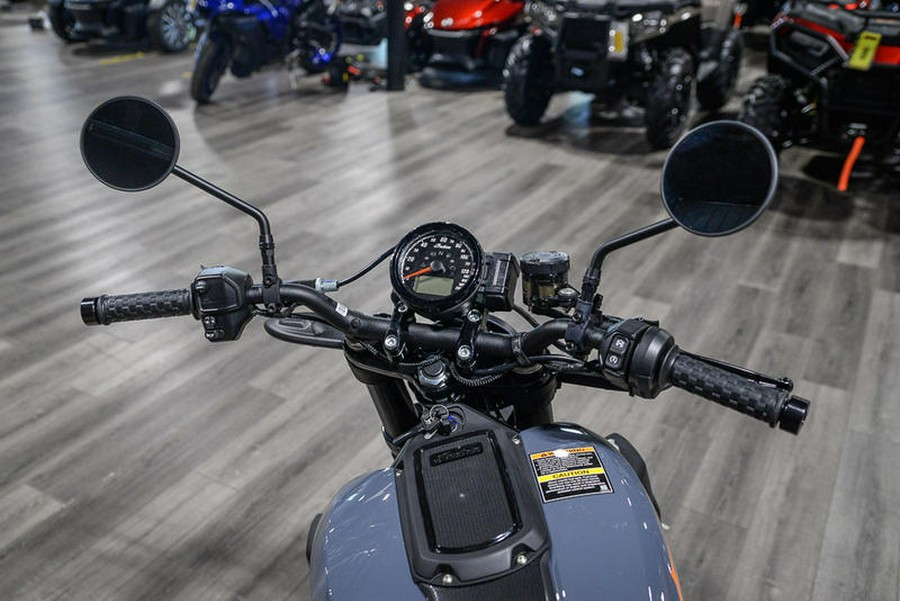 2023 Indian Motorcycle® FTR Stealth Gray/Orange Burst