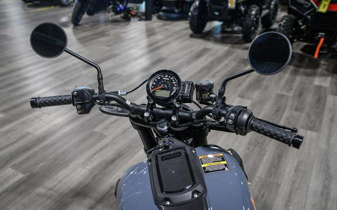 2023 Indian Motorcycle® FTR Stealth Gray/Orange Burst