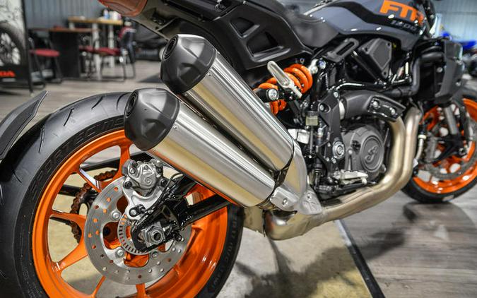 2023 Indian Motorcycle® FTR Stealth Gray/Orange Burst