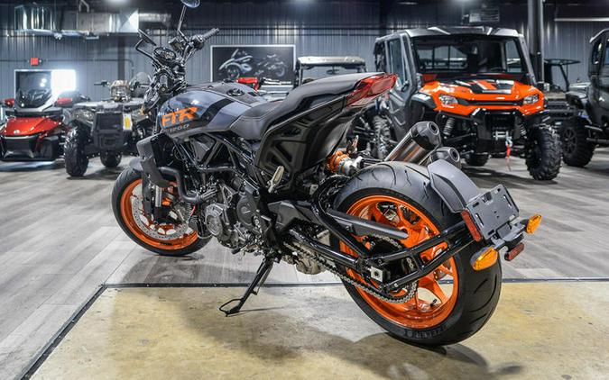 2023 Indian Motorcycle® FTR Stealth Gray/Orange Burst