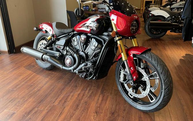 2025 Indian 101 Scout Sunset Red Metallic With Graphics