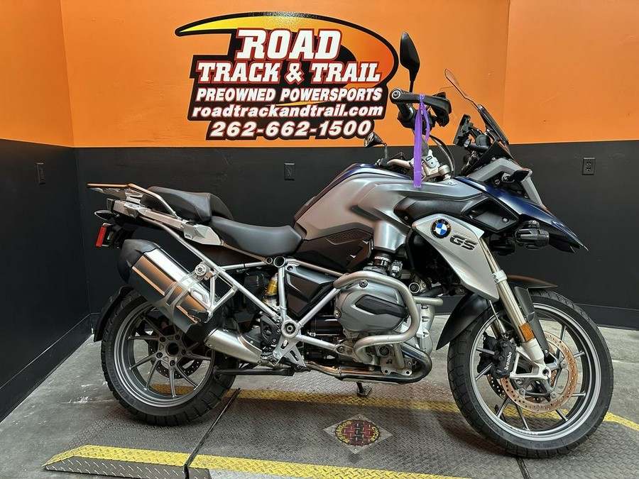 2016 BMW R 1200 GS Premium Frozen Dark Blue Metallic