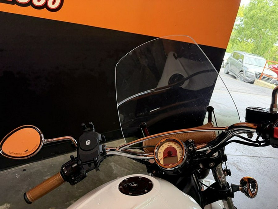 2017 Indian Scout Sixty Pearl White