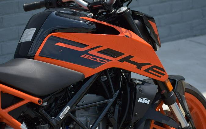 2021 KTM 200 Duke