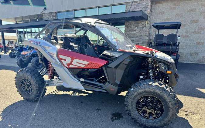 2024 Can-Am® Maverick X3 RS Turbo Fiery Red & Hyper Silver