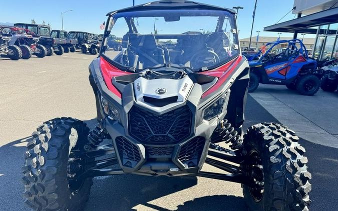 2024 Can-Am® Maverick X3 RS Turbo Fiery Red & Hyper Silver