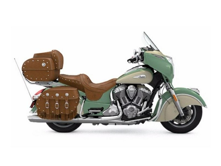 2017 Indian Motorcycle® Roadmaster® Classic Willow Green over Ivory Cream