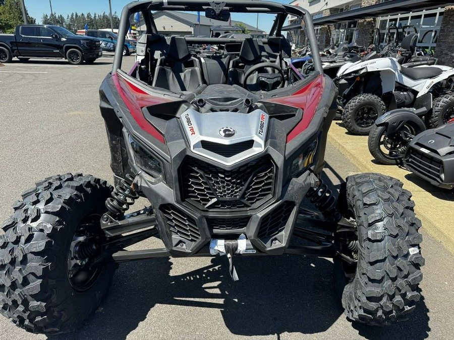 2024 Can-Am® Maverick X3 RS Turbo RR Fiery Red & Hyper Silver