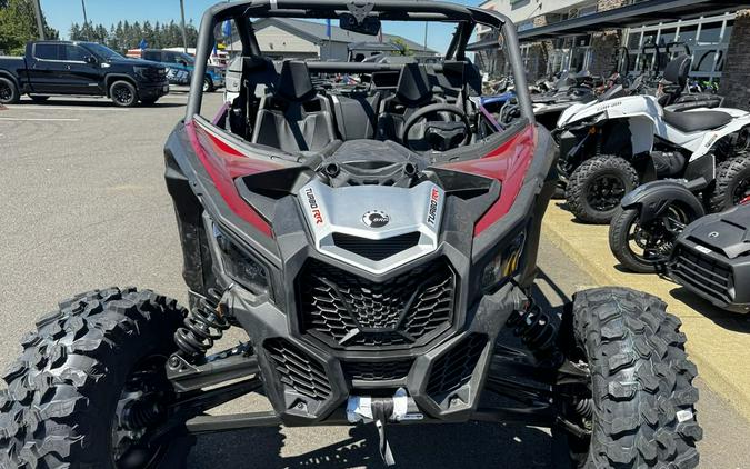 2024 Can-Am® Maverick X3 RS Turbo RR Fiery Red & Hyper Silver