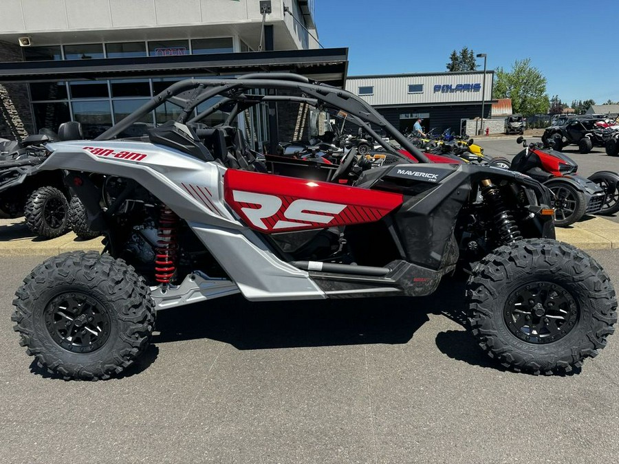 2024 Can-Am® Maverick X3 RS Turbo RR Fiery Red & Hyper Silver