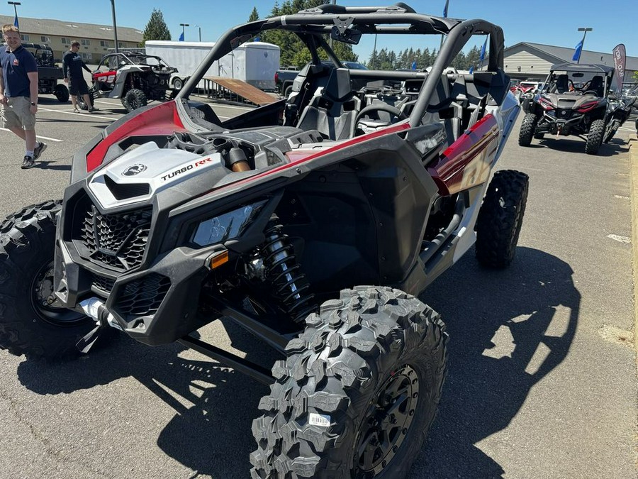 2024 Can-Am® Maverick X3 RS Turbo RR Fiery Red & Hyper Silver