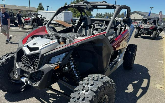 2024 Can-Am® Maverick X3 RS Turbo RR Fiery Red & Hyper Silver