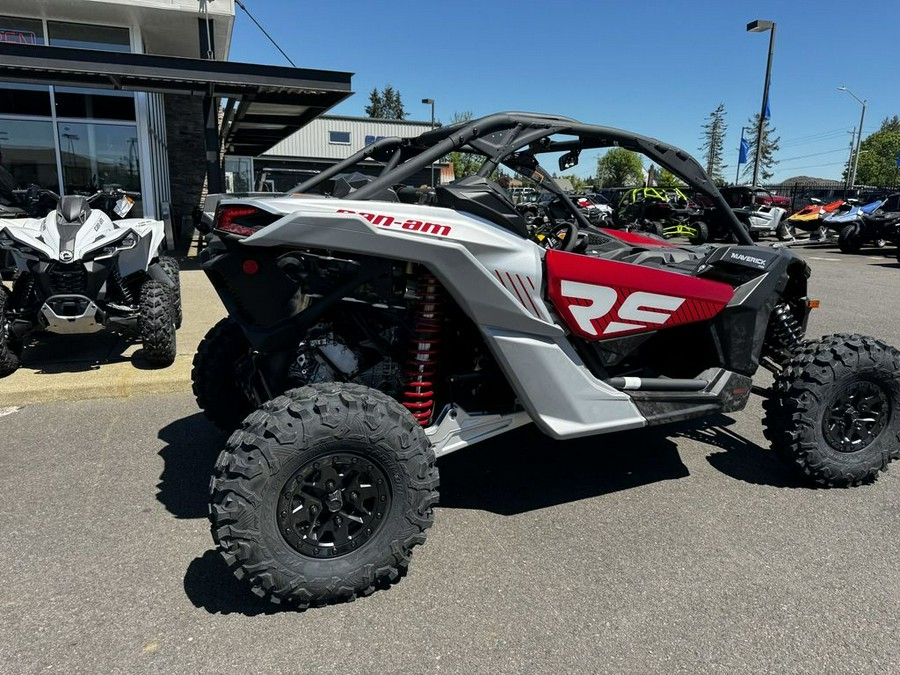 2024 Can-Am® Maverick X3 RS Turbo RR Fiery Red & Hyper Silver