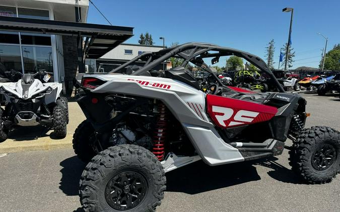 2024 Can-Am® Maverick X3 RS Turbo RR Fiery Red & Hyper Silver