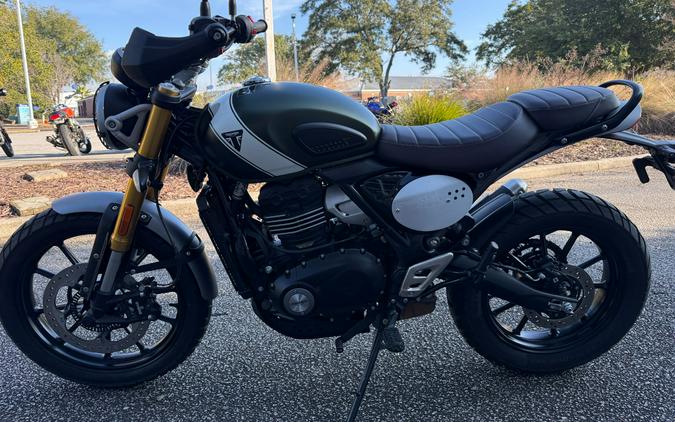 2025 Triumph Scrambler 400 X