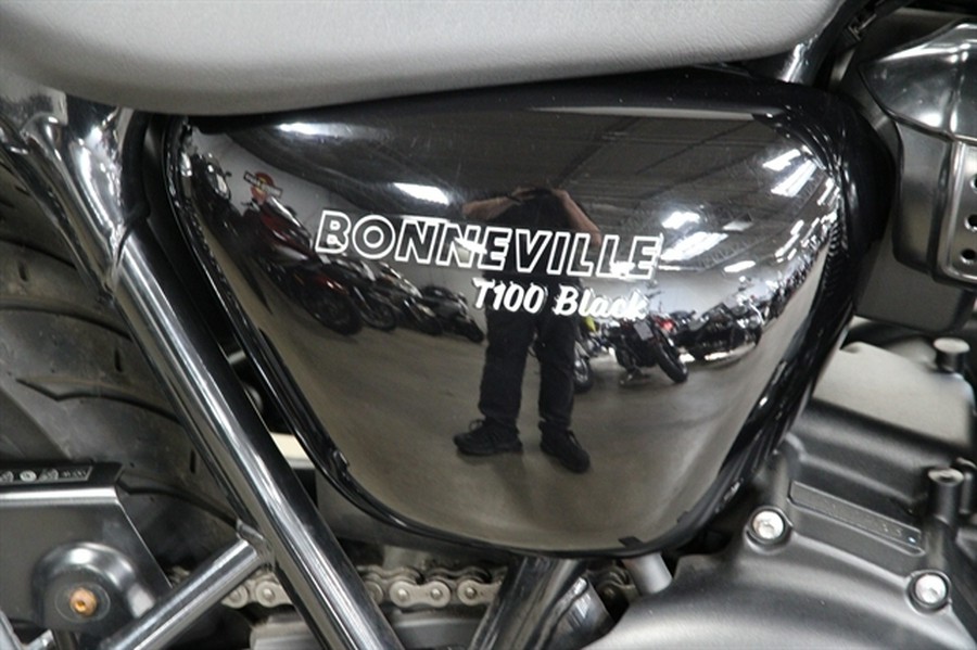 2020 TRIUMPH Bonneville T100 BLACK