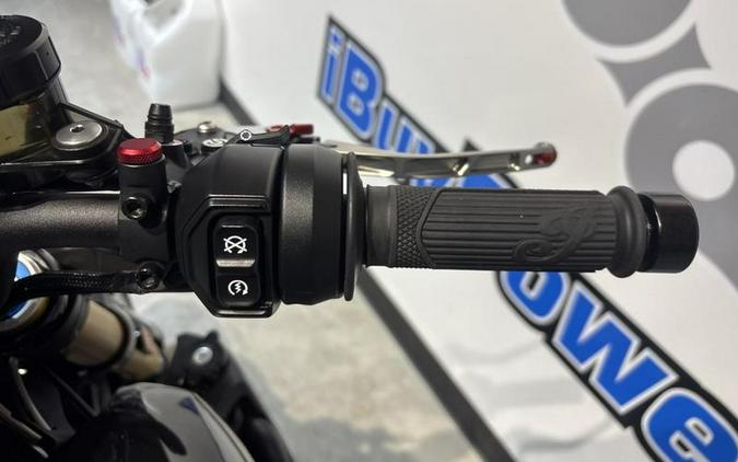 2019 Indian Motorcycle® FTR™ 1200 S Titanium Metallic over Thunder Black Pearl