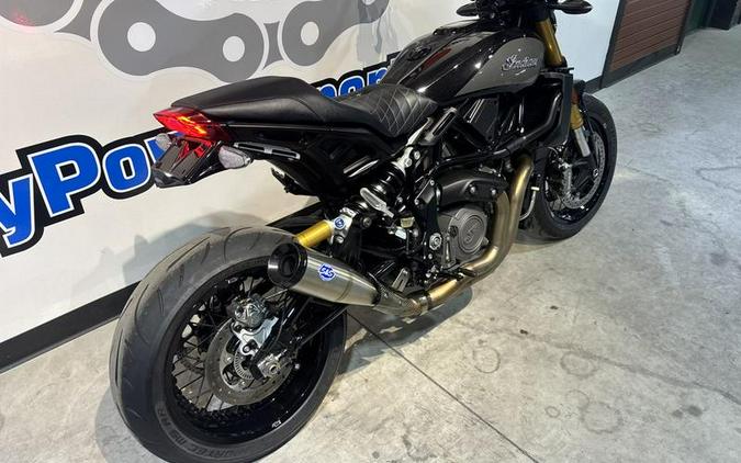 2019 Indian Motorcycle® FTR™ 1200 S Titanium Metallic over Thunder Black Pearl