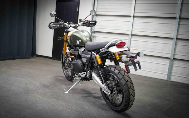 2026 Triumph Scrambler 1200 XE Matte khaki green
