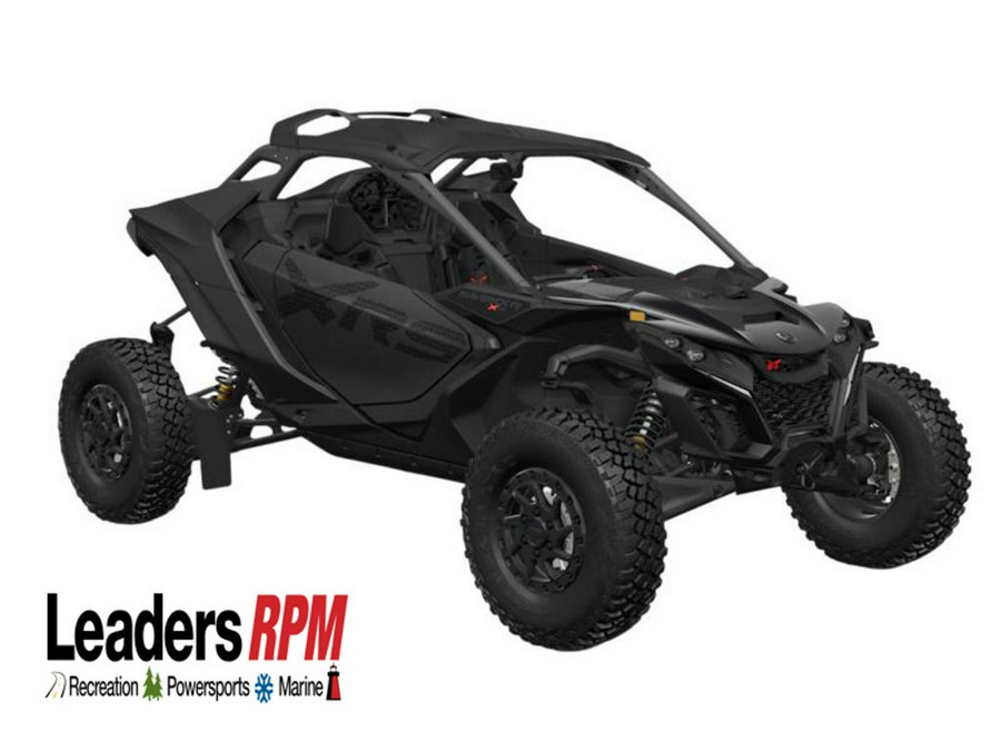 2026 Can-Am® Maverick R X RS with Smart-Shox Triple Black
