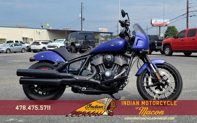 2023 Indian Motorcycle® Sport Chief Icon Spirit Blue Smoke