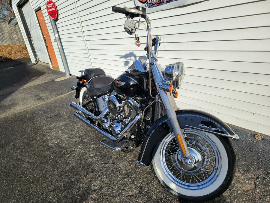 2015 HarleyDavidson Softail Deluxe Vivid Black for sale in Pocasset, MA