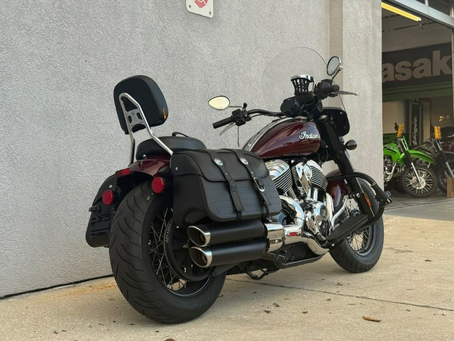 2022 Indian Super Chief Limited Maroon Metallic