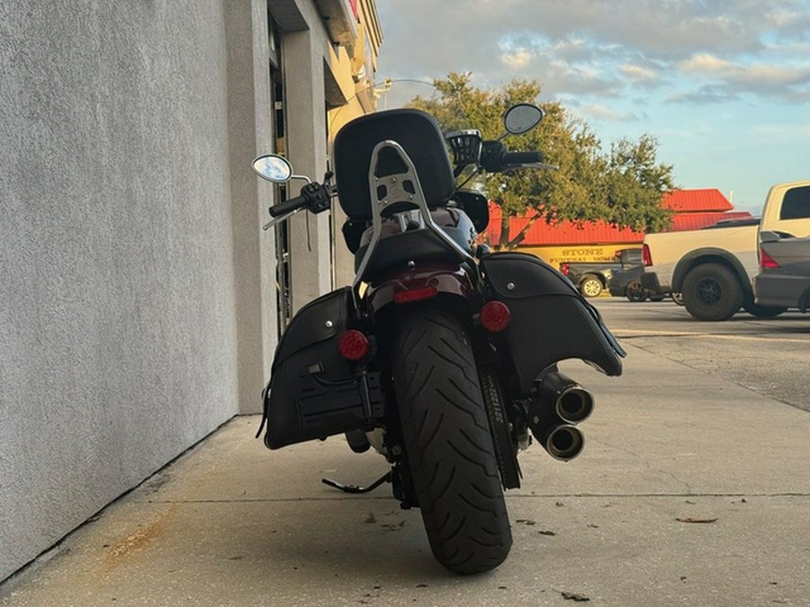 2022 Indian Super Chief Limited Maroon Metallic