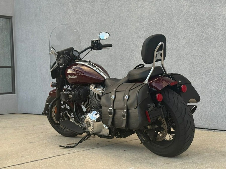 2022 Indian Super Chief Limited Maroon Metallic