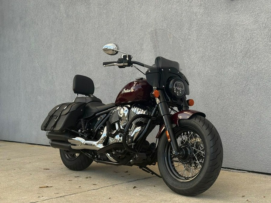 2022 Indian Super Chief Limited Maroon Metallic
