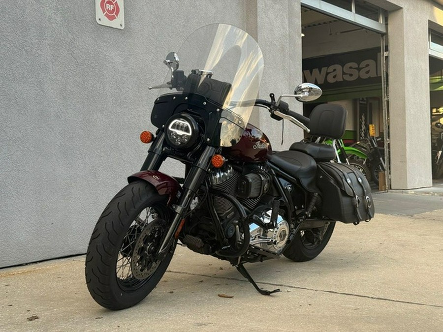 2022 Indian Super Chief Limited Maroon Metallic