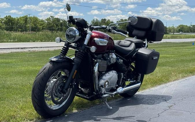 2023 Triumph Bonneville Speedmaster Cordovan Red
