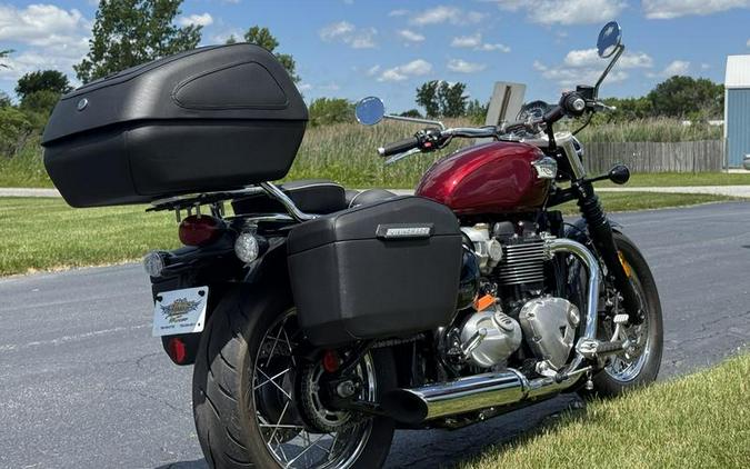 2023 Triumph Bonneville Speedmaster Cordovan Red