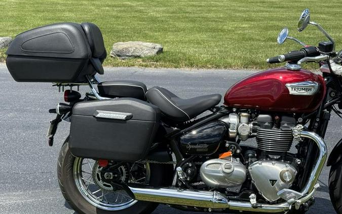 2023 Triumph Bonneville Speedmaster Cordovan Red