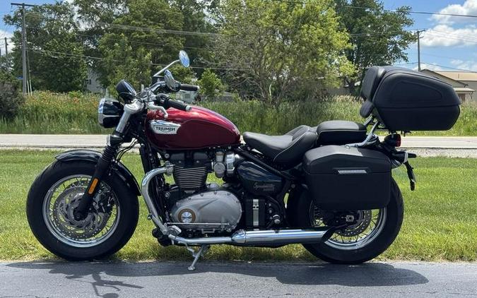 2023 Triumph Bonneville Speedmaster Cordovan Red