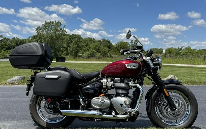 2023 Triumph Bonneville Speedmaster Cordovan Red