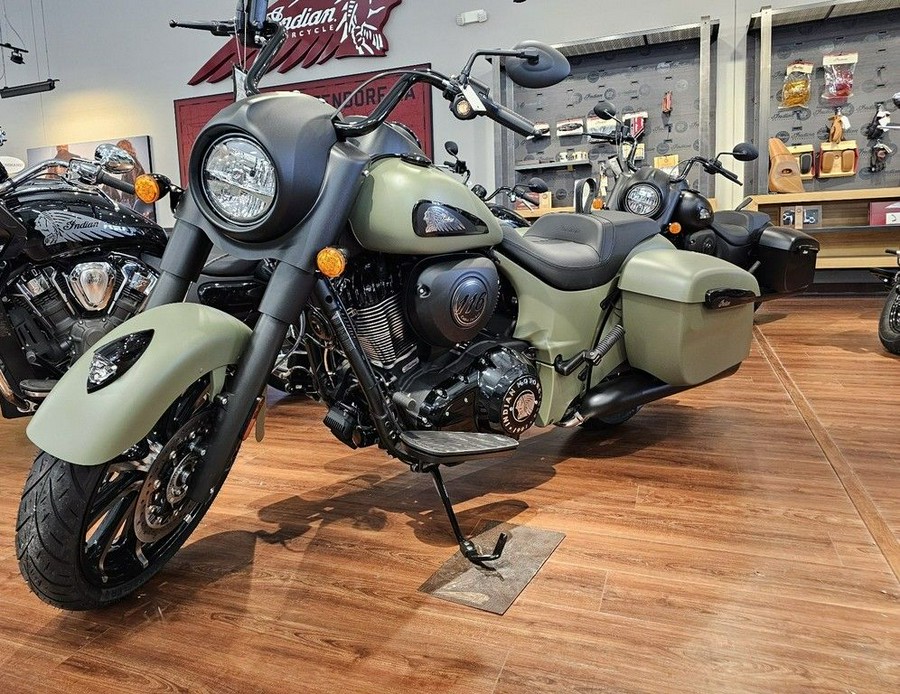 2025 Indian Motorcycle® Springfield ® Dark Horse® Moss Green Smoke