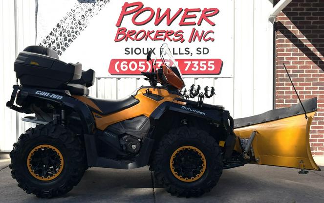 2015 CAN-AM OUTLANDER 800R XTP W/ PLOW