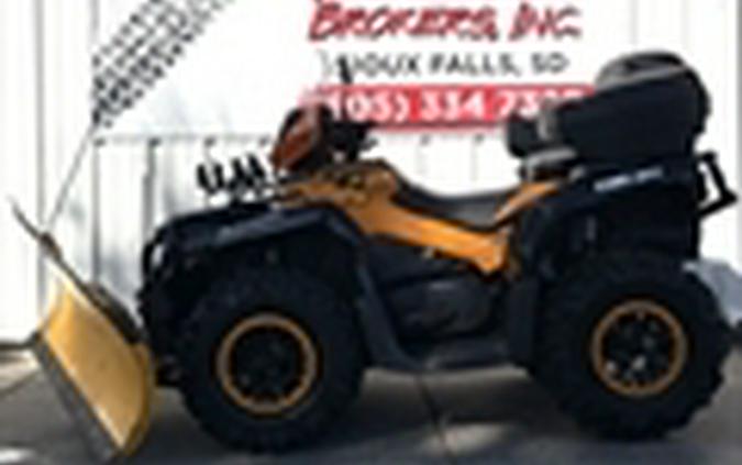 2015 CAN-AM OUTLANDER 800R XTP W/ PLOW
